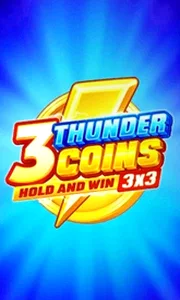 3 Thunder Coins Hold And Win